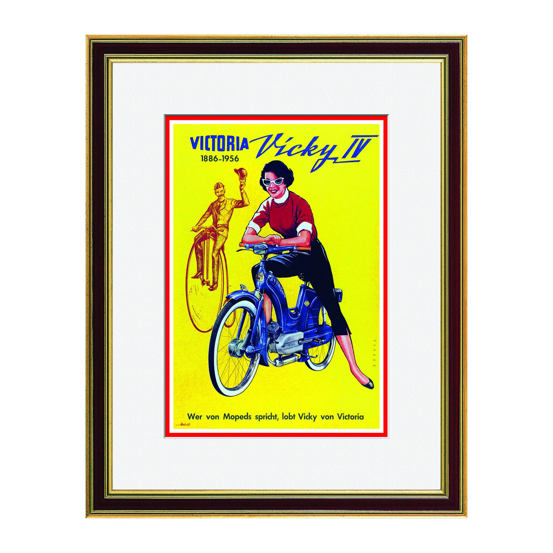 Fototapet Simulare Tablou, Vintage ADS - ST-VTP-075, 47 x 60 cm