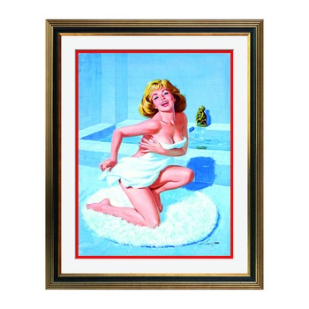 Fototapet Simulare Tablou, Vintage Pin-Up - ST-VP-040, 45 x 55 cm Fototapet Simulare Tablou, Vintage Pin-Up - ST-VP-040, 45 x 55 cm