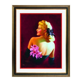 Fototapet Simulare Tablou, Vintage Pin-Up - ST-VP-021, 45 x 55 cm Fototapet Simulare Tablou, Vintage Pin-Up - ST-VP-021, 45 x 55 cm