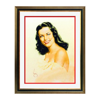 Fototapet Simulare Tablou, Vintage Pin-Up - ST-VP-016, 45 x 55 cm Fototapet Simulare Tablou, Vintage Pin-Up - ST-VP-016, 45 x 55 cm