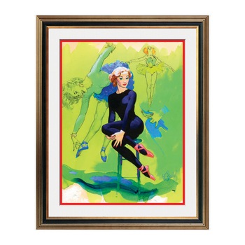 Fototapet Simulare Tablou, Vintage Pin-Up - ST-VP-007, 45 x 55 cm Fototapet Simulare Tablou, Vintage Pin-Up - ST-VP-007, 45 x 55 cm