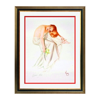 Fototapet Simulare Tablou, Vintage Pin-Up - ST-VP-015, 45 x 55 cm Fototapet Simulare Tablou, Vintage Pin-Up - ST-VP-015, 45 x 55 cm