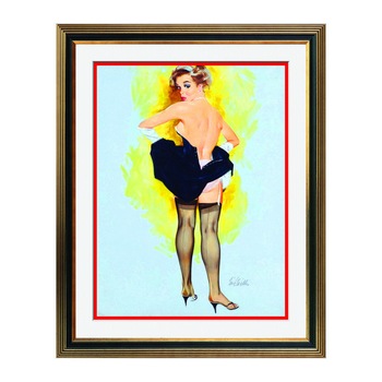 Fototapet Simulare Tablou, Vintage Pin-Up - ST-VP-117, 45 x 55 cm Fototapet Simulare Tablou, Vintage Pin-Up - ST-VP-117, 45 x 55 cm