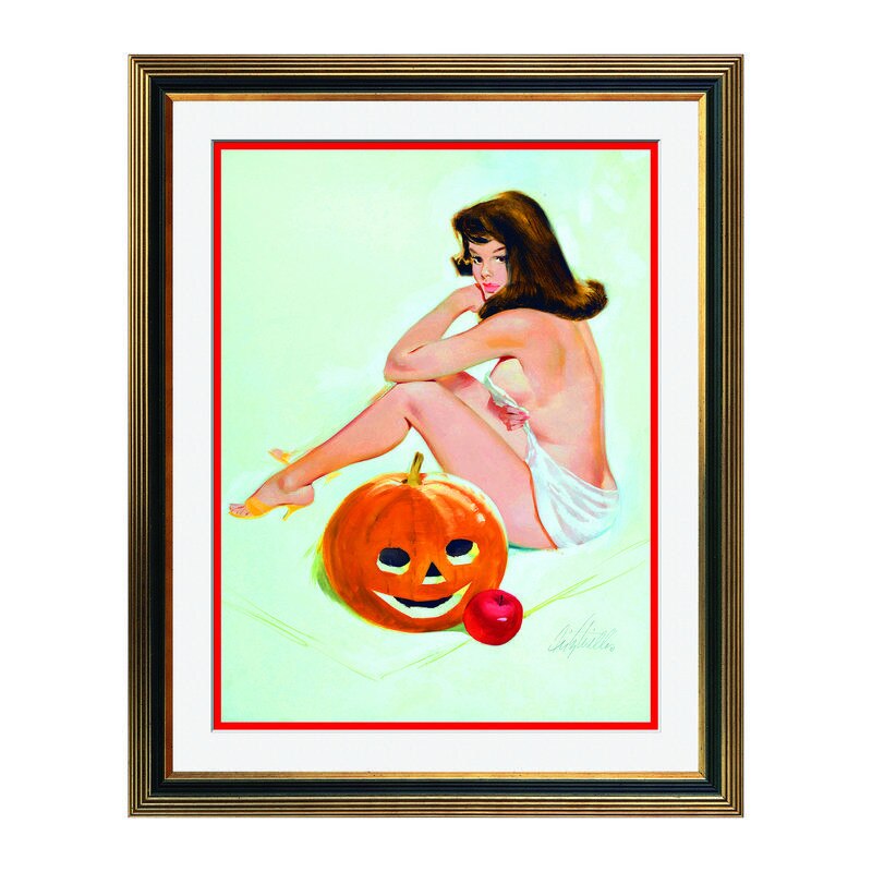 Fototapet Simulare Tablou, Vintage Pin-Up - ST-VP-110, 45 x 55 cm