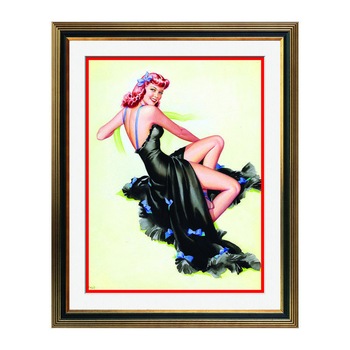 Fototapet Simulare Tablou, Vintage Pin-Up - ST-VP-208, 45 x 55 cm Fototapet Simulare Tablou, Vintage Pin-Up - ST-VP-208, 45 x 55 cm