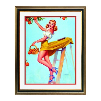 Fototapet Simulare Tablou, Vintage Pin-Up - ST-VP-223, 45 x 55 cm Fototapet Simulare Tablou, Vintage Pin-Up - ST-VP-223, 45 x 55 cm