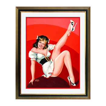 Fototapet Simulare Tablou, Vintage Pin-Up - ST-VP-221, 45 x 55 cm Fototapet Simulare Tablou, Vintage Pin-Up - ST-VP-221, 45 x 55 cm