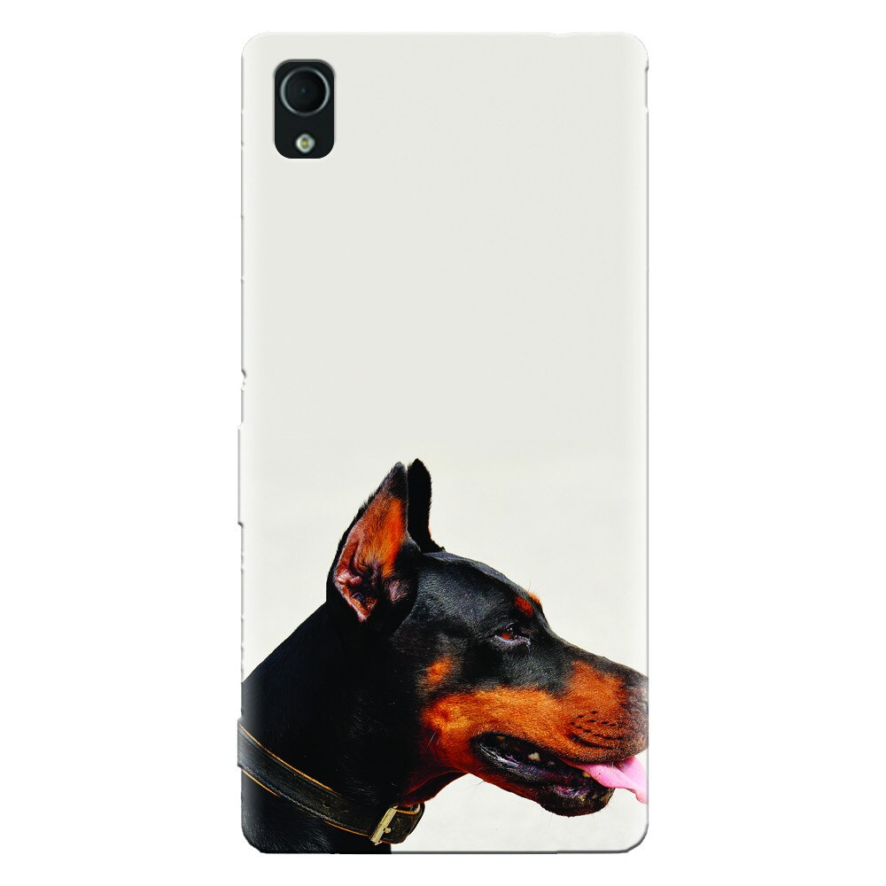 Husa silicon pentru Sony Xperia X, Doberman