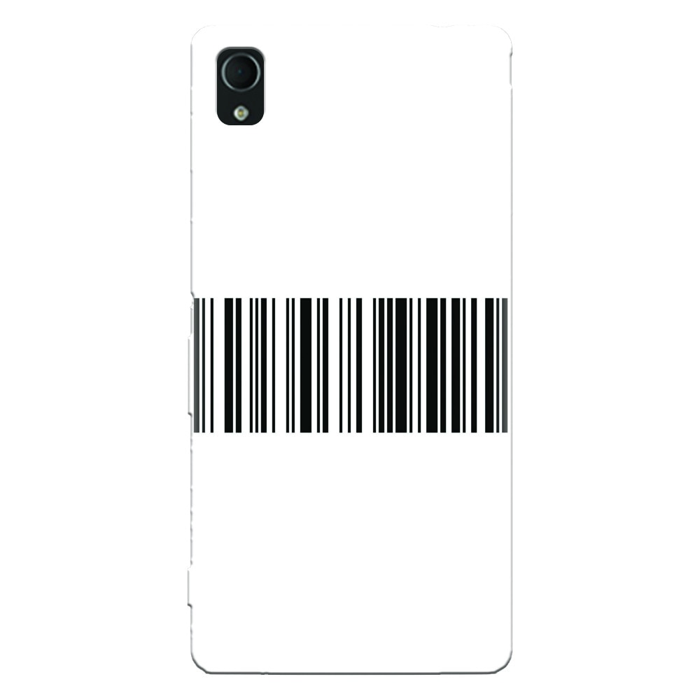 Husa silicon pentru Sony Xperia Z5, Bar Code