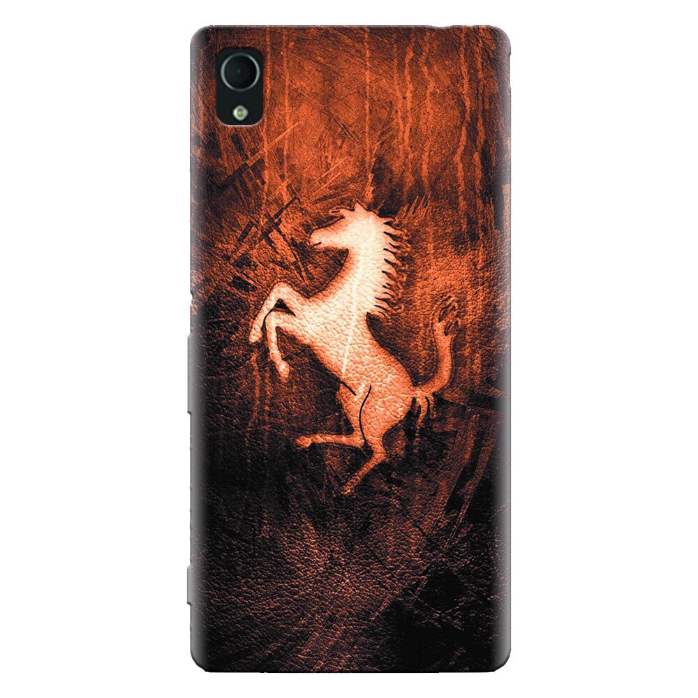 Husa silicon pentru Sony Xperia Z5, Amazing Horse