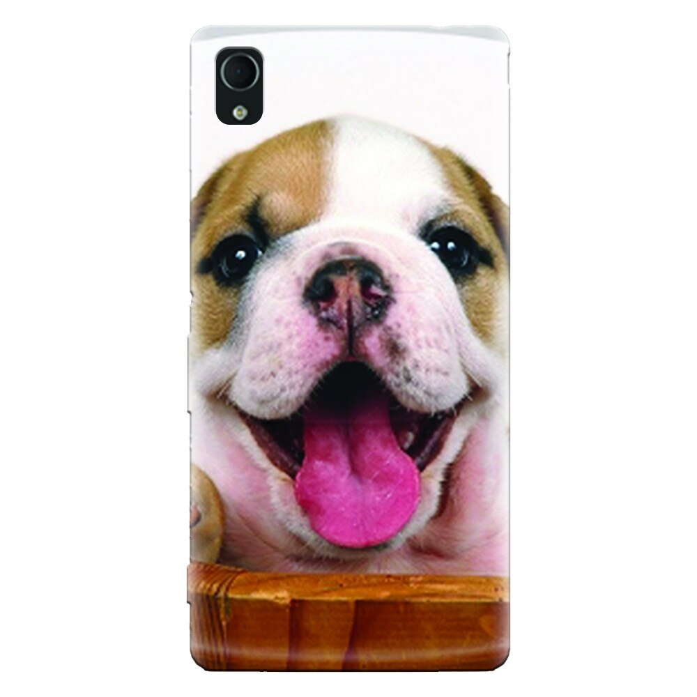 Husa silicon pentru Sony Xperia Z1, Puppies 002