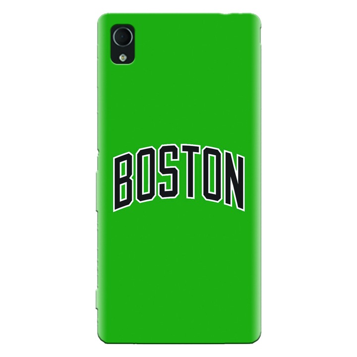 Husa silicon pentru Sony Xperia Z1, NBA Boston Celtics