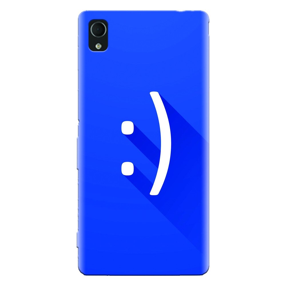 Husa silicon pentru Sony Xperia M4, Smile