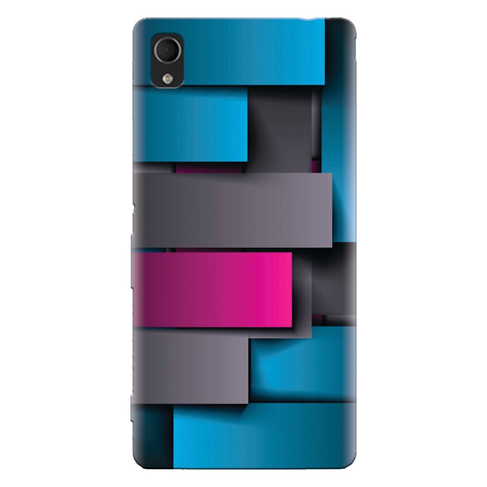 Husa silicon pentru Sony Xperia M4, Cool Abstract