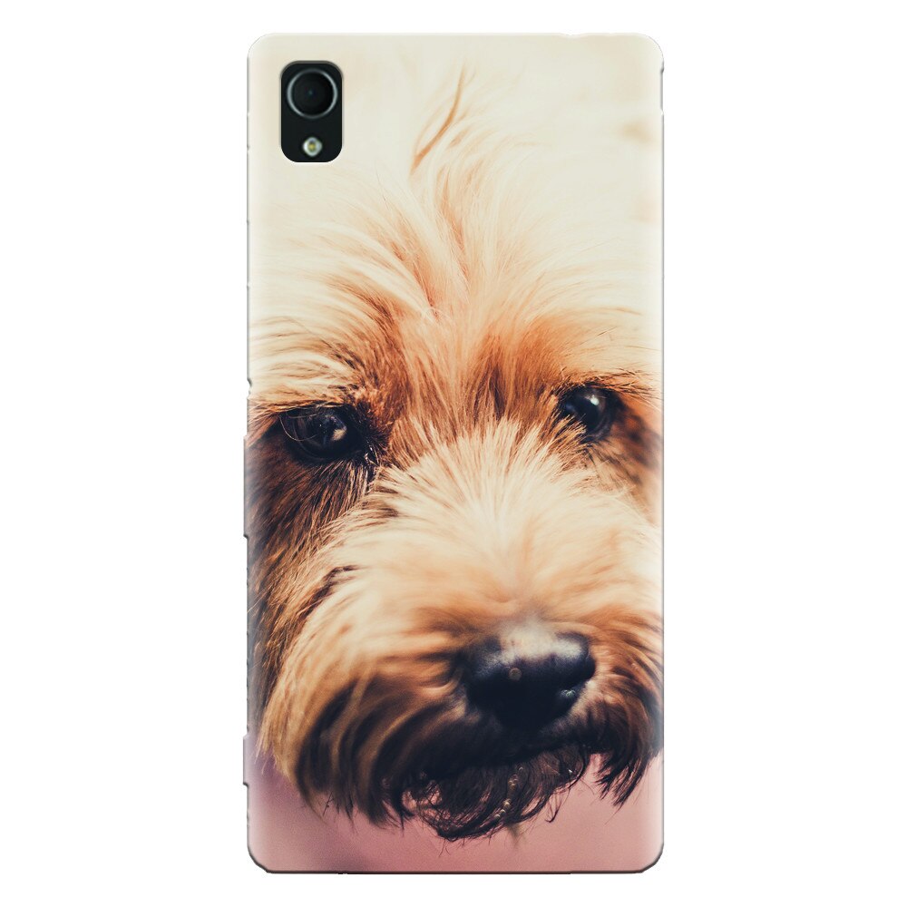 Husa silicon pentru Sony Xperia Z1, Love Pup