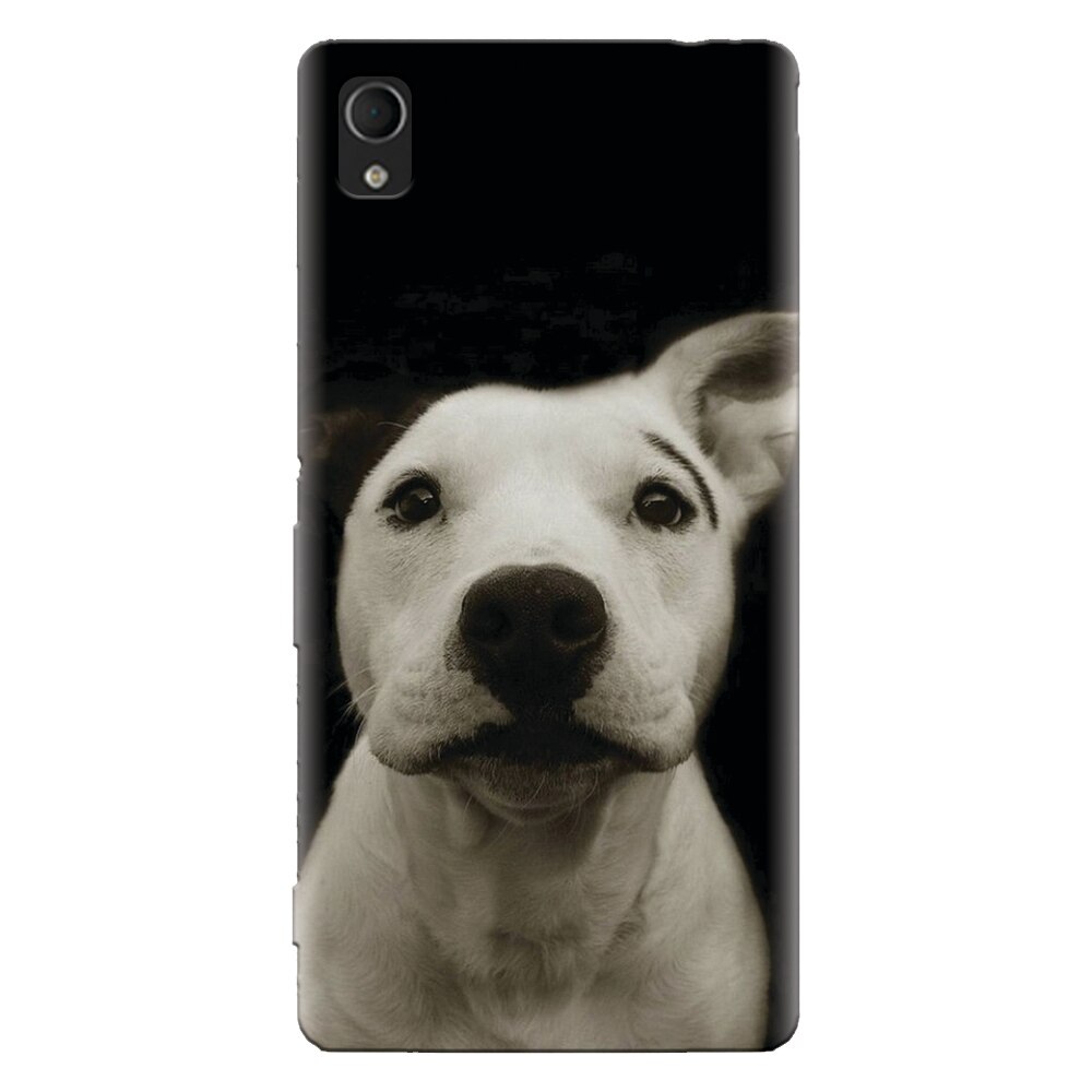 Husa silicon pentru Sony Xperia M4, Funny Dog