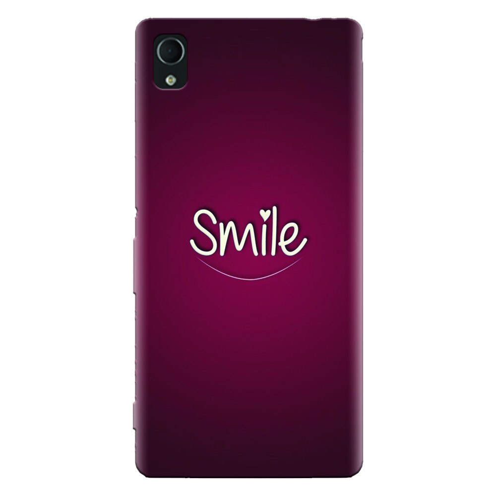 Husa silicon pentru Sony Xperia X, Smile Love