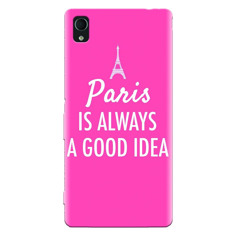 Husa silicon pentru Sony Xperia X, Paris Is Always A Good Idea