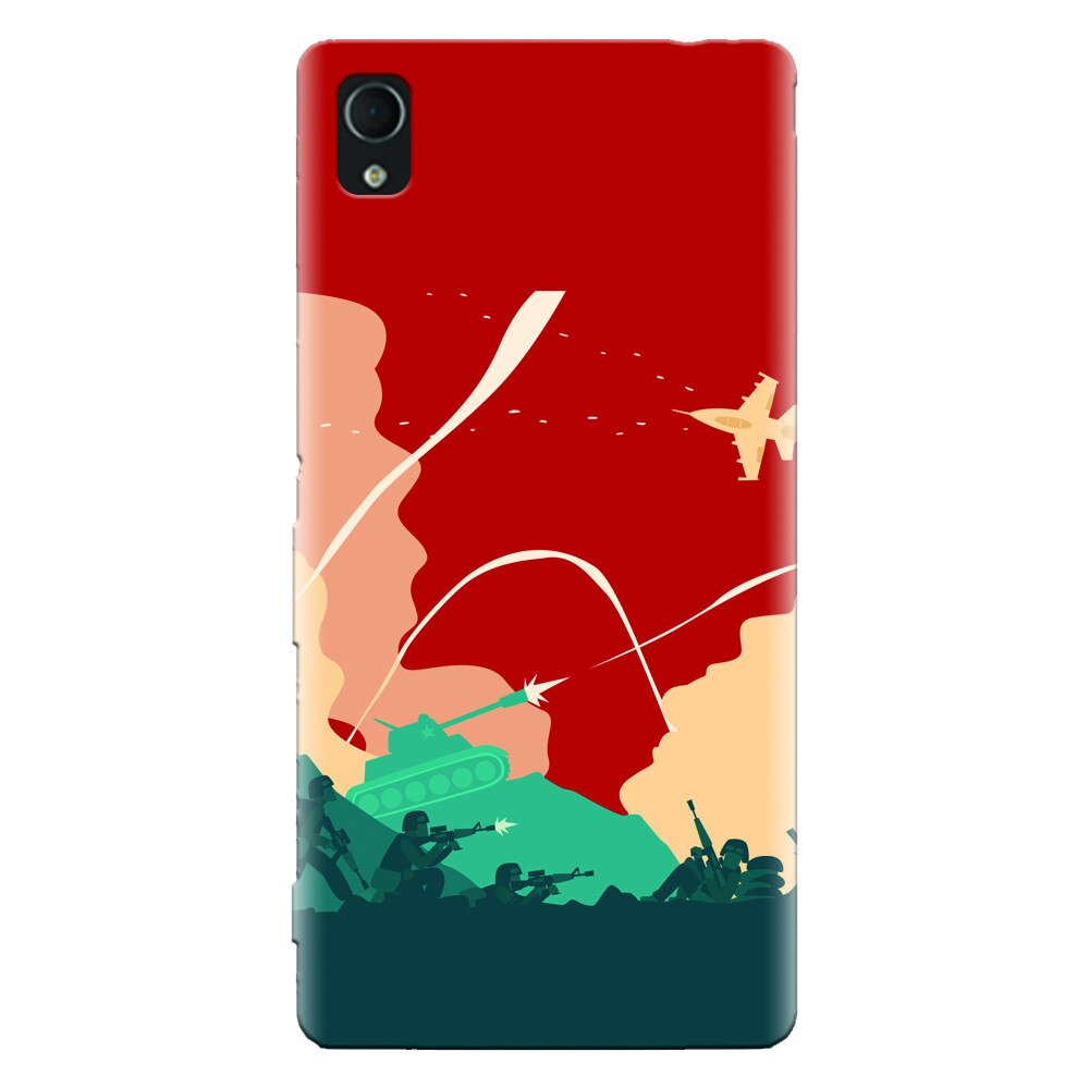 Husa silicon pentru Sony Xperia M4, War