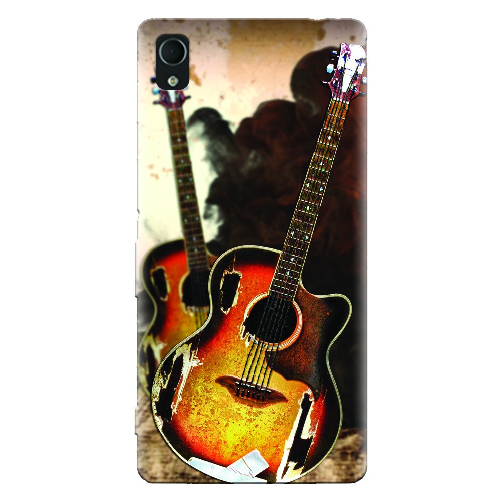 Husa silicon pentru Sony Xperia M4, Hardcore Rock