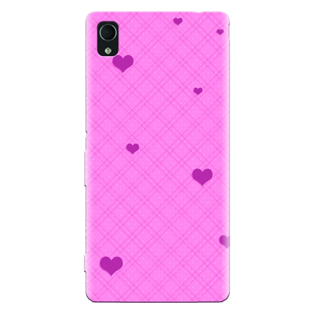 Husa silicon pentru Sony Xperia M4, Girlish 001