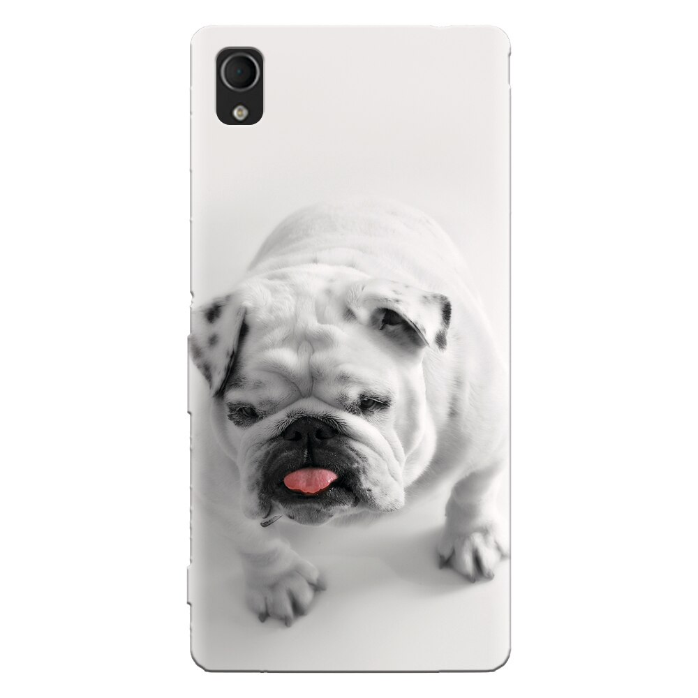 Husa silicon pentru Sony Xperia M4, Pretty Doggy