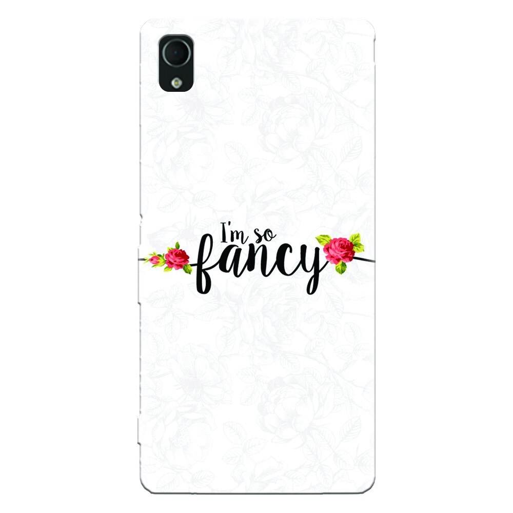 Husa silicon pentru Sony Xperia Xa, Im So Fancy Floral