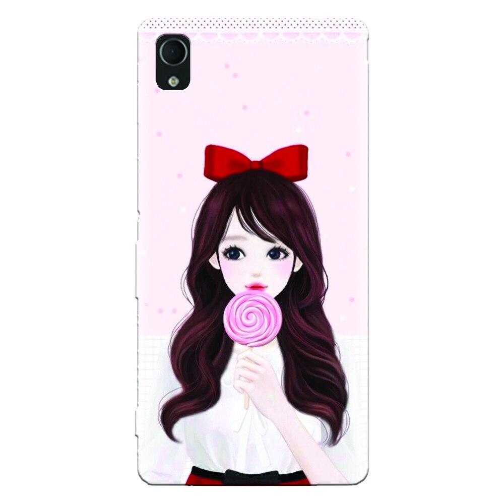 Husa silicon pentru Sony Xperia X, Girly 001