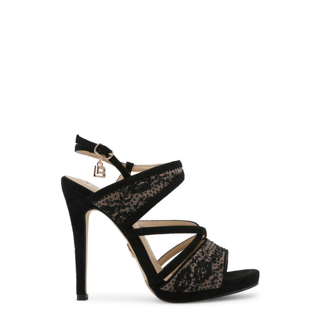 Sandale elegante Negre, Laura Biagiotti