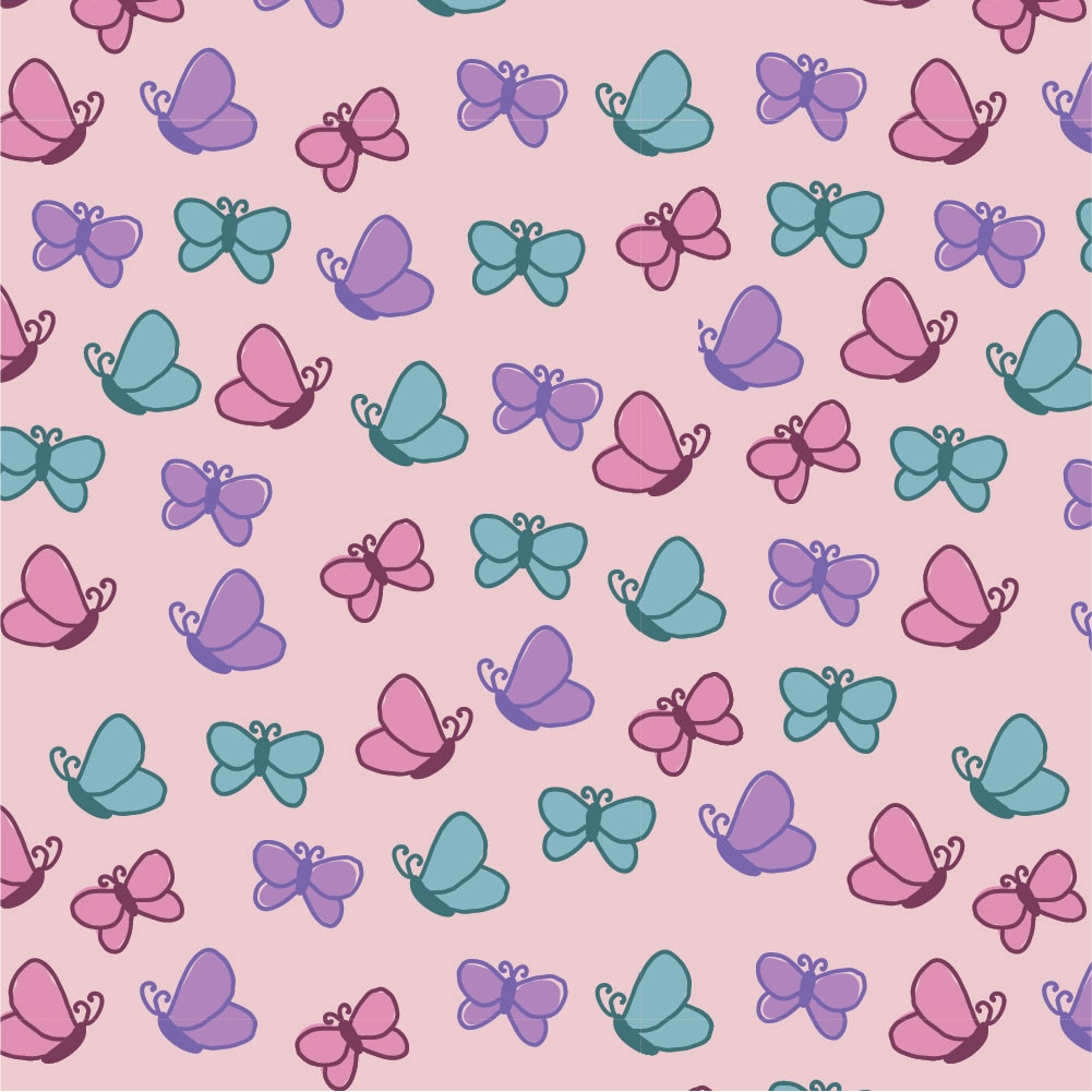 Tapet Premium Heartwork Fluturasi colorati, Ecologic, Non-Woven, Set 6 Role, 150 cm x 310 cm