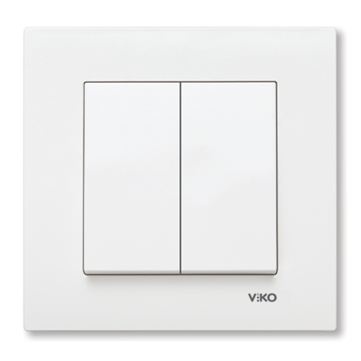 Comutator Karre Viko VI-KA2, Ingropat, Alb