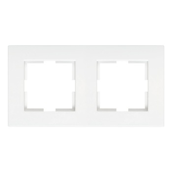 Rama orizontala 2 module Karre Viko VI-KAR2O, Alb Rama orizontala 2 module Karre Viko VI-KAR2O, Alb
