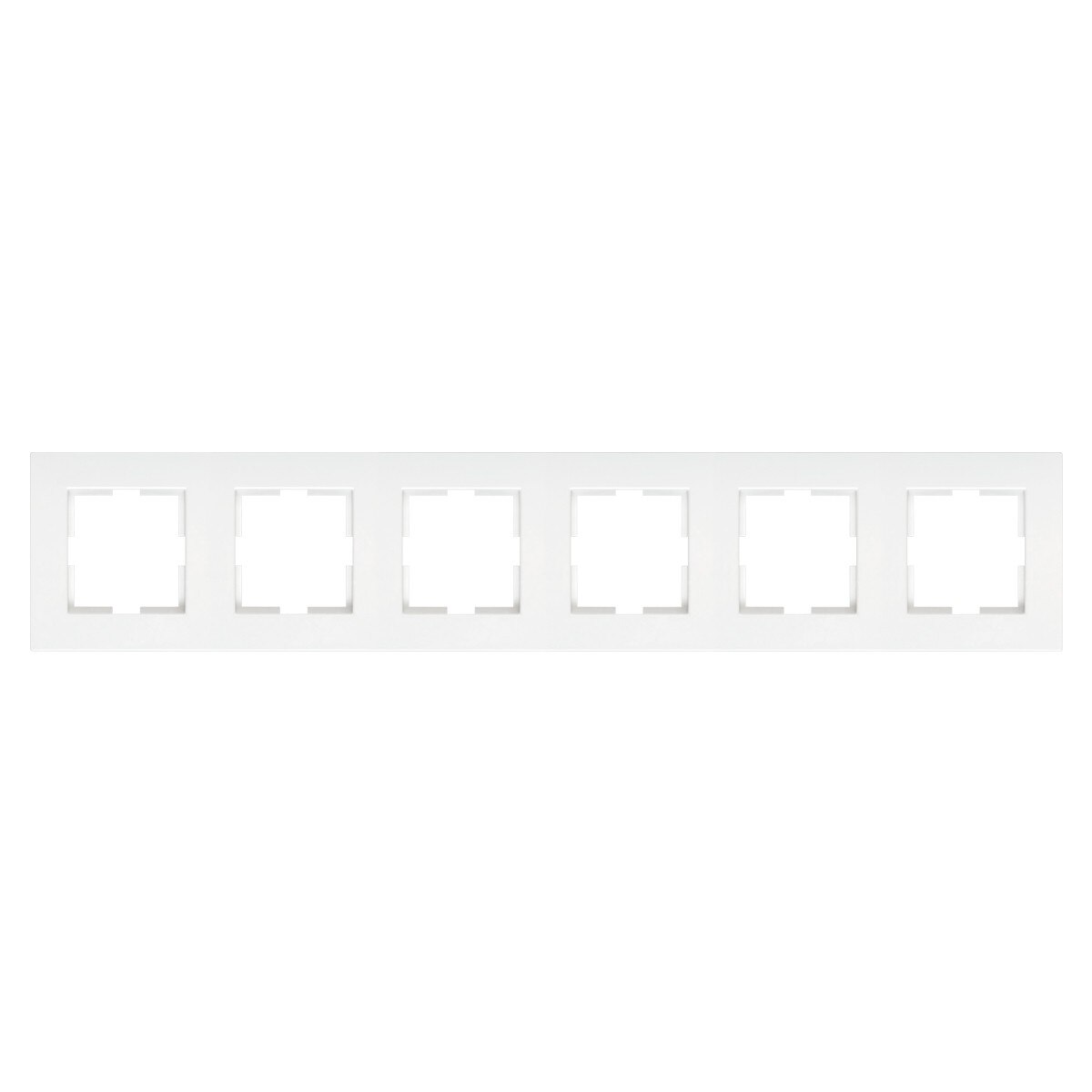 Rama orizontala 6 module Karre Viko VI-KAR6O, Alb