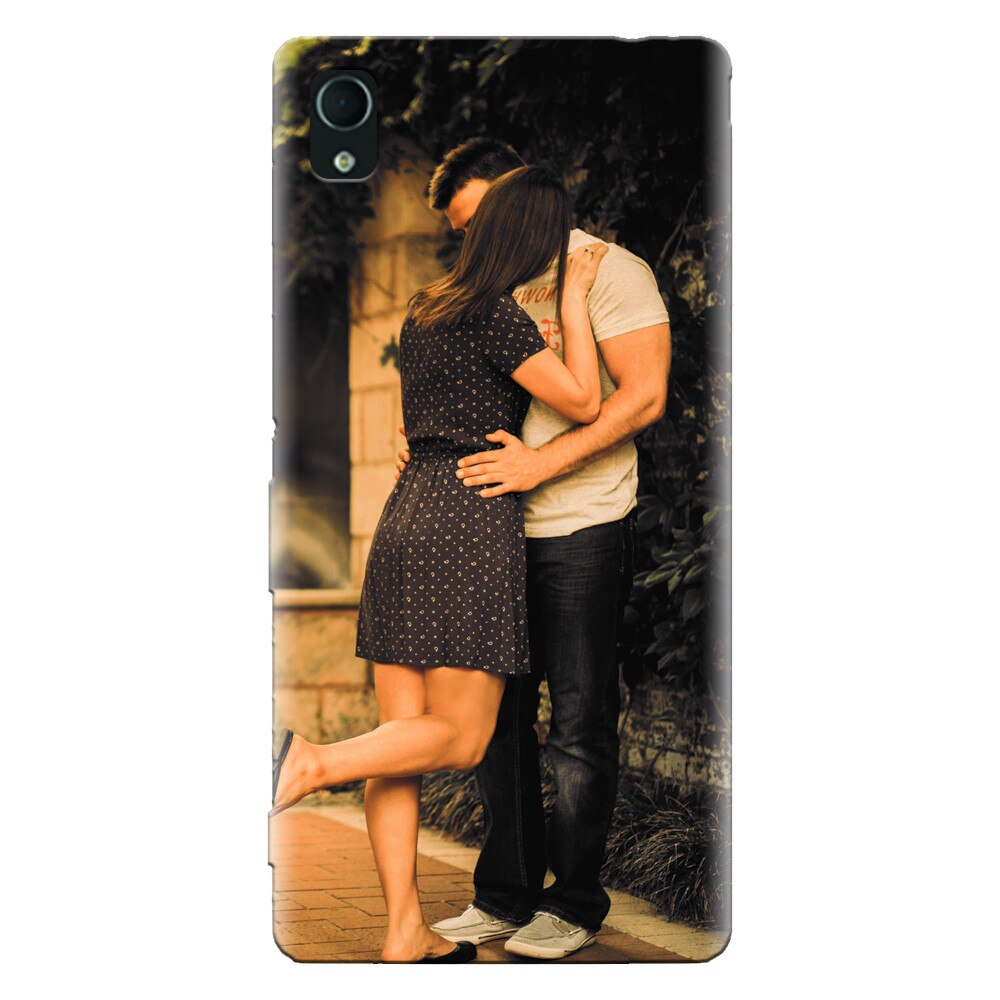 Husa silicon pentru Sony Xperia X, Couple Kiss