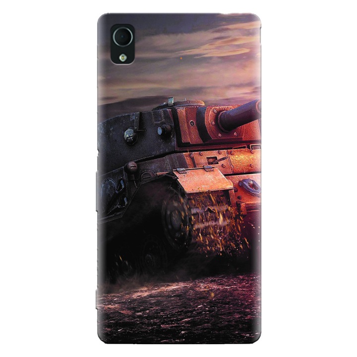 Силиконов калъф за Sony Xperia Z5, ARL Tank Of Military