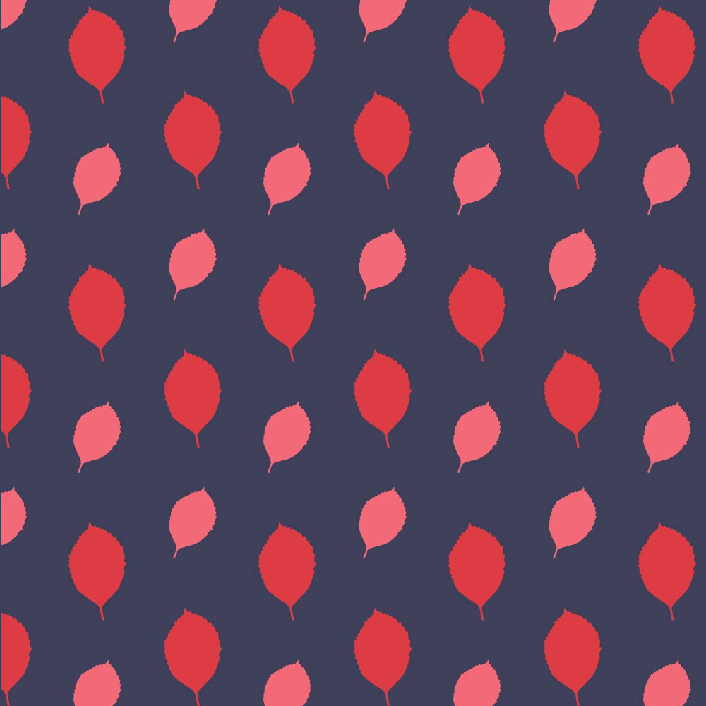 Tapet Premium Heartwork Frunze toamna fundal albastru, Ecologic, Non-Woven, Set 6 Role, 150 cm x 310 cm