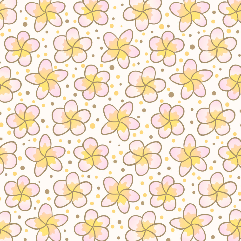 Autocolant Heartwork pentru mobilier, Flori tropicale roz, autoadeziv, latime 100 cm x lungime 200 cm