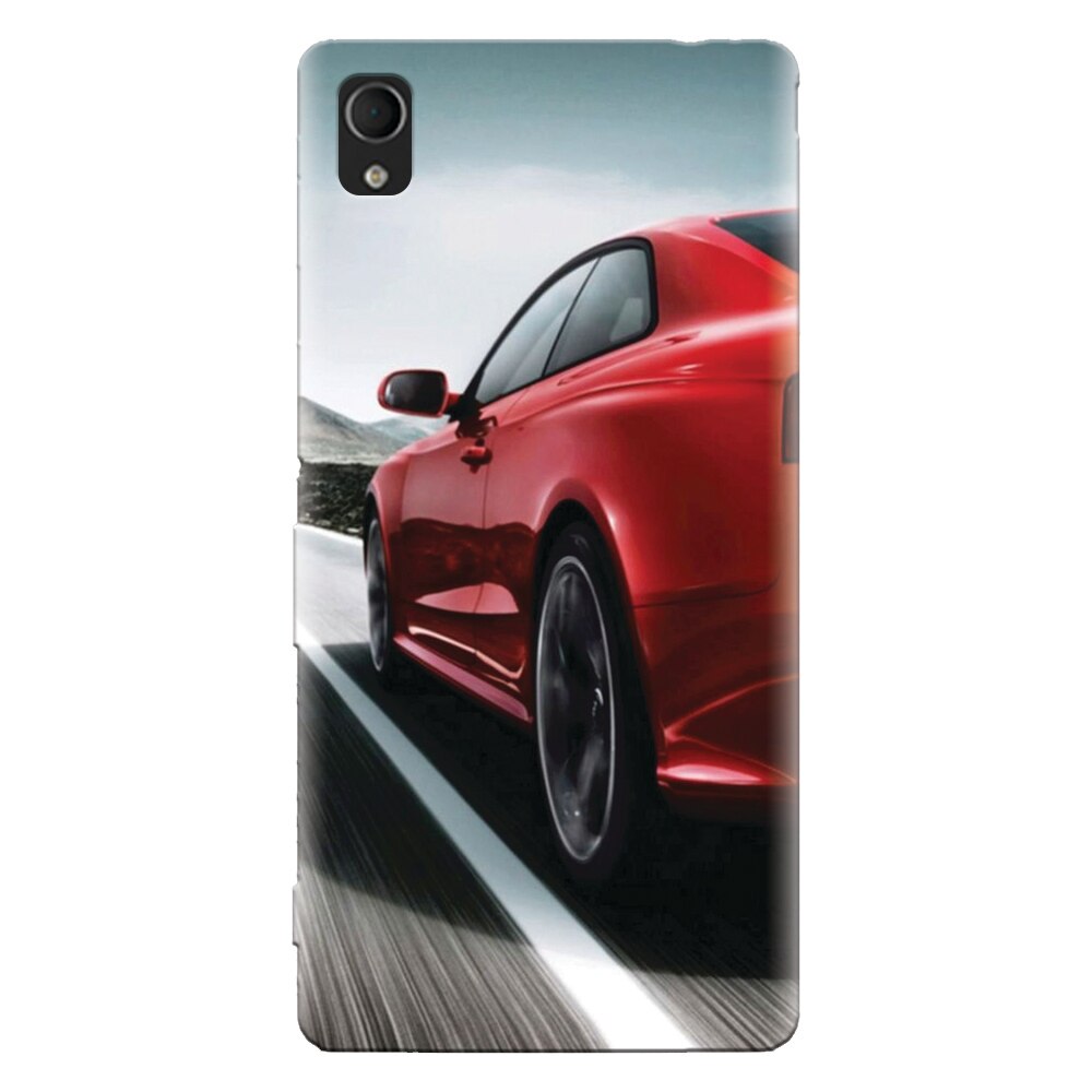 Husa silicon pentru Sony Xperia Xa, Car On Road