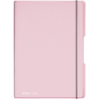 Caiet Herlitz MyBook Flex, A 4, 2x40file, dictando si matematica, coperta PP, transparent Caiet Herlitz MyBook Flex, A 4, 2x40file, dictando si matematica, coperta PP, transparent