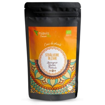 Ceai aromat cu radacina de lemn dulce ecologic Stralucire in Zare Ecologic Bio 50g Ceai aromat cu radacina de lemn dulce ecologic Stralucire in Zare Ecologic Bio 50g