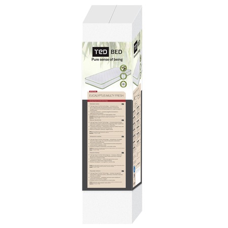 Saltea ortopedica Eucalyptus MultiFresh Ted, 180x200 cm