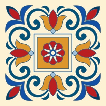 Set stickere autocolante faianta decorativa 15cm x 15cm model multicolor deco 7 Set stickere autocolante faianta decorativa 15cm x 15cm model multicolor deco 7