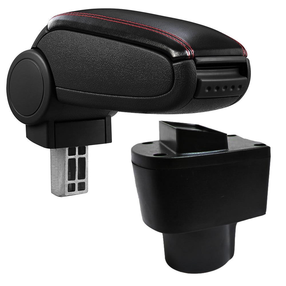 Cotiera Dacia Duster 1 ( 04.2010 - 2017 ) marca aVr - negru piele ecologica cu cusatura rosie