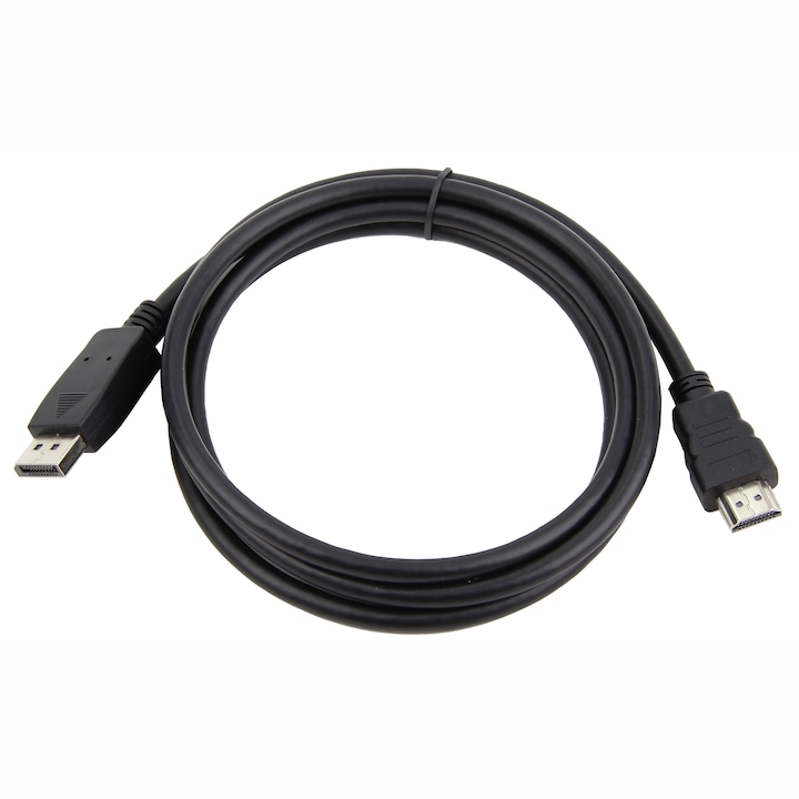 Hope R Displayport kábel HDMI apa, 1.8 m, fekete