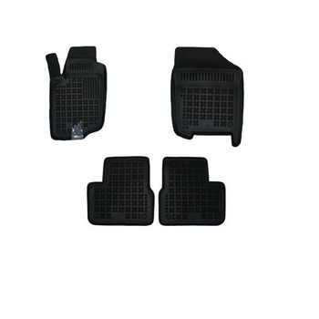 Set 4 covorase interior din cauciuc stil tavita MAGSTAR LUX dedicate, compatibile cu Kia Soul 2009-, Negru Set 4 covorase interior din cauciuc stil tavita MAGSTAR LUX dedicate, compatibile cu Kia Soul 2009-, Negru