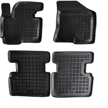 Set 4 covorase interior din cauciuc stil tavita MAGSTAR LUX dedicate, compatibile cu Kia Sportage III 2010-, Negru Set 4 covorase interior din cauciuc stil tavita MAGSTAR LUX dedicate, compatibile cu Kia Sportage III 2010-, Negru