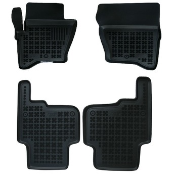 Set 4 covorase interior din cauciuc stil tavita MAGSTAR LUX dedicate, compatibile cu Land Rover Discovery III-IV 2004-2016, Negru Set 4 covorase interior din cauciuc stil tavita MAGSTAR LUX dedicate, compatibile cu Land Rover Discovery III-IV 2004-2016, Negru