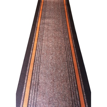 Traversa Saba 01, Maro / Portocaliu, 60x500 cm, 1350 gr/mp Traversa Saba 01, Maro / Portocaliu, 60x500 cm, 1350 gr/mp