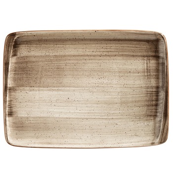 Platou dreptunghiular din portelan BONNA colectia TERRAIN 36x25cm MN010148 Platou dreptunghiular din portelan BONNA colectia TERRAIN 36x25cm MN010148