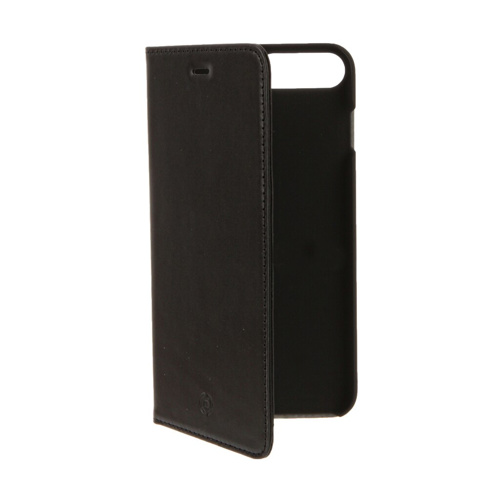 Husa de protectie Celly pentru Apple iPhone 6/7/8 Plus, Piele, Negru